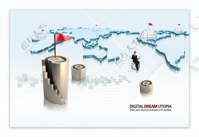 占據(jù)制高點(diǎn)網(wǎng)絡(luò)科技圖片